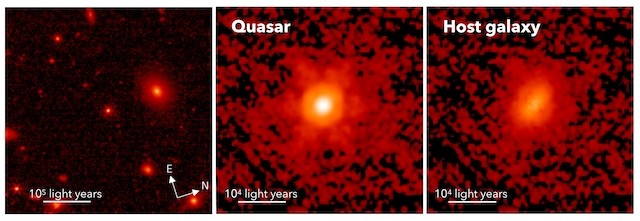Starlight And The First Black Holes: Researchers Detect The Host Galaxies Of Quasars In The Early Universe