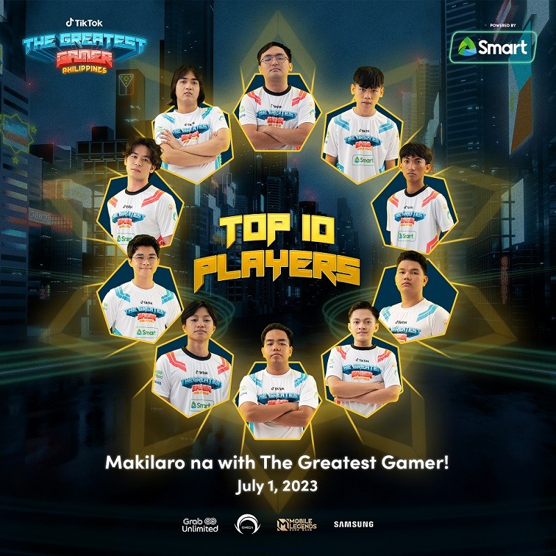 TikTok, Smart unveil 10 finalists of The Greatest Gamer Philippines