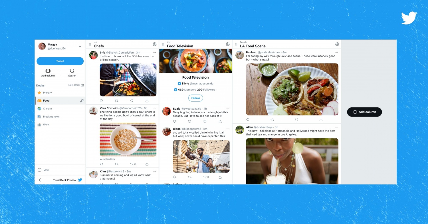 Twitter Rolls Out New Version of TweetDeck, But Only Verified Blue Users Will Be Able to Access It