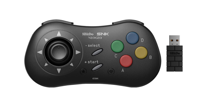Modernized 8BitDo's NSK Neo Geo Controller Launching Soon: 35-Hour Wireless Usage, Android Support, and More