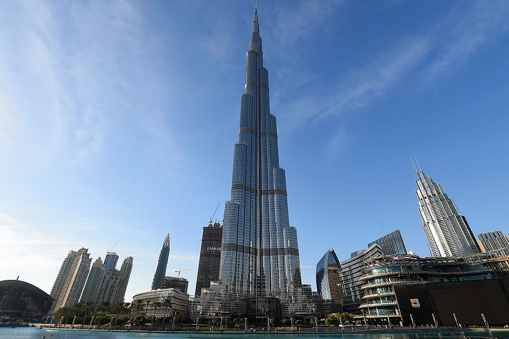 General Views of Burj Khalifa in Dubai