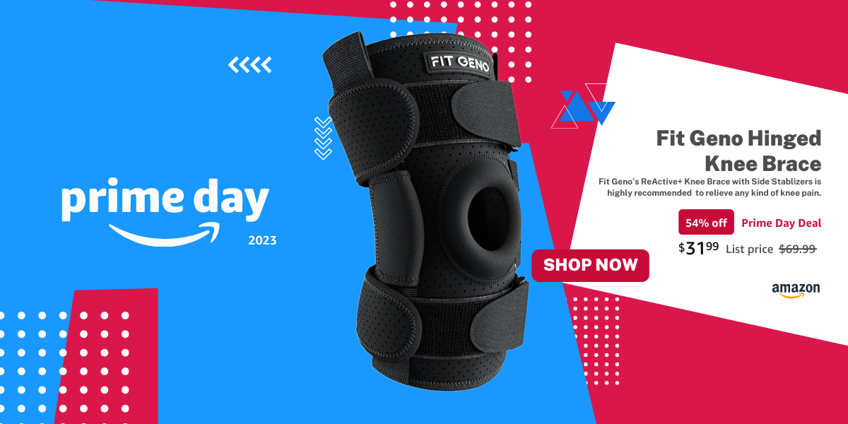 Fit Geno Hinged Knee Brace for Meniscus Tear