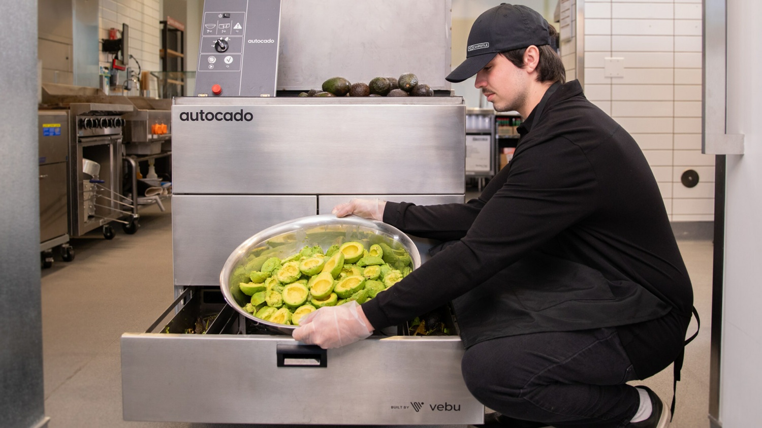 Chipotle Unveils ‘Autocado’ Robot Developed by Vebu That Peels and Cores Avocados for Guacamole