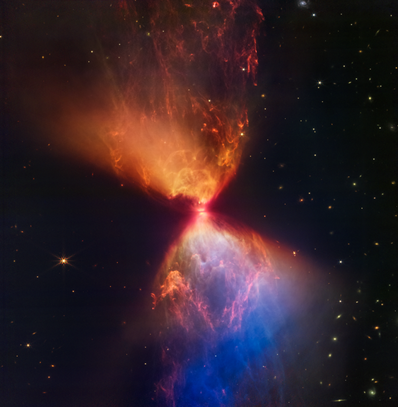 NASA's James Webb Space Telescope Encounters the Birth of a Fiery Star
