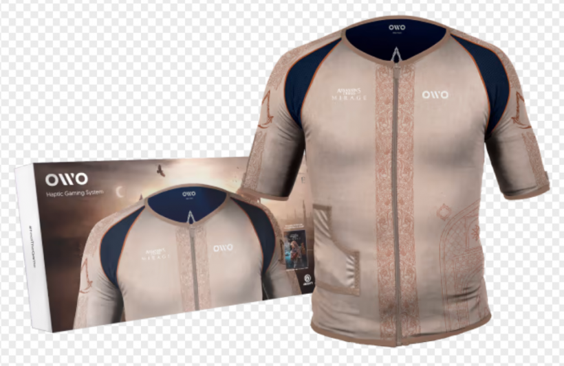 Assassin's Creed Mirage Haptic Shirt Will Make You Feel Sensations As If You're Inside a Game