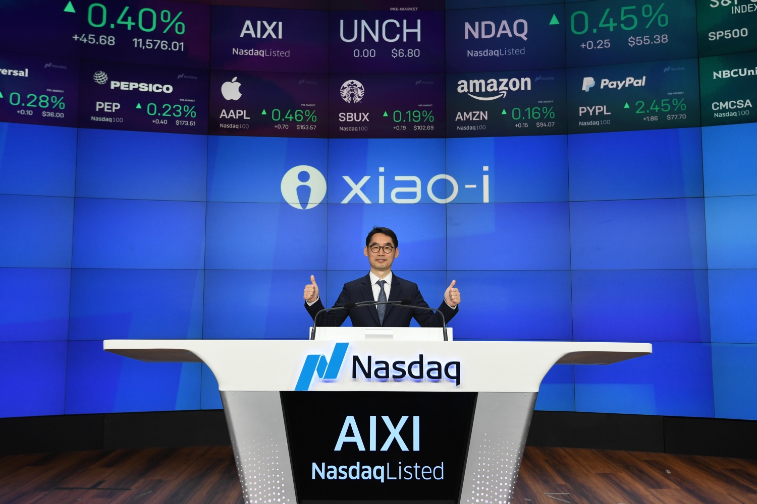 Xiao-i is listed on Nasdaq since 2023