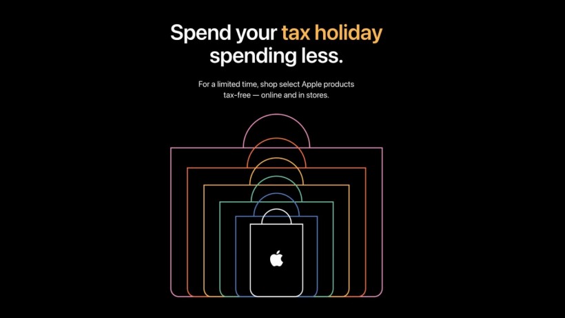 Apple US Tax-Free Holiday