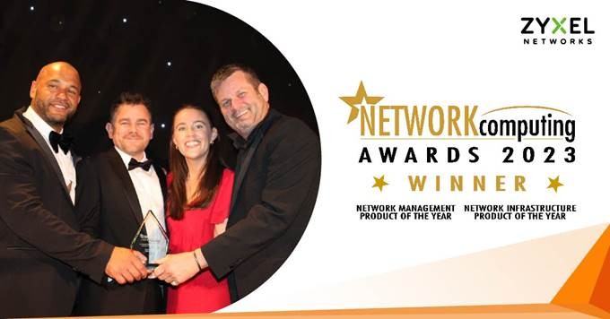 Zyxel Dominates Network Computing Awards with Two Prestigious Win