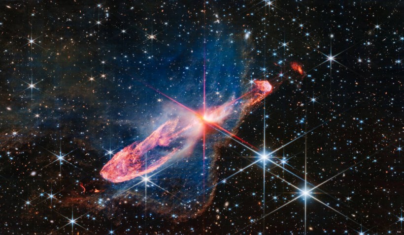 Webb Snaps Highly Detailed Infrared Image of Actively Forming Stars