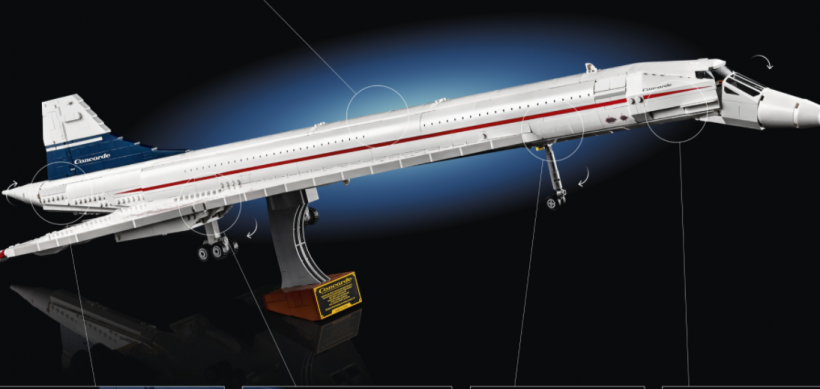 This $200 Lego Icons Concorde Is a Perfect Replica of the 1978 Supersonic Jet: When Will It Go on Sale?