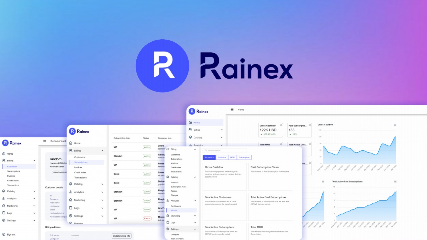 Introducing Rainex: The Smart Subscription Billing System for Your Business