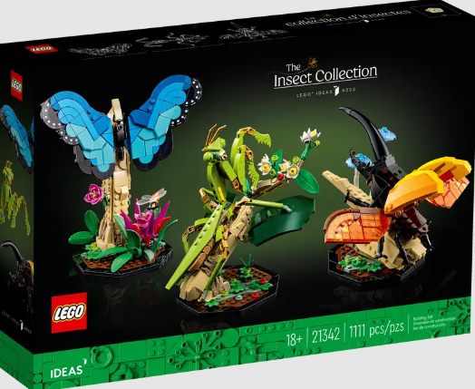 LEGO Insect Collection (21342) Announced: VIP/Insiders Get to Purchase It for $79.99 on September 4