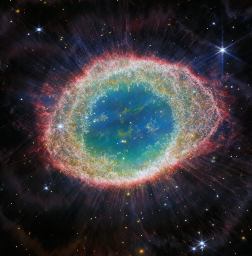 Webb Reveals Intricate Details in the Remains of a Dying Star