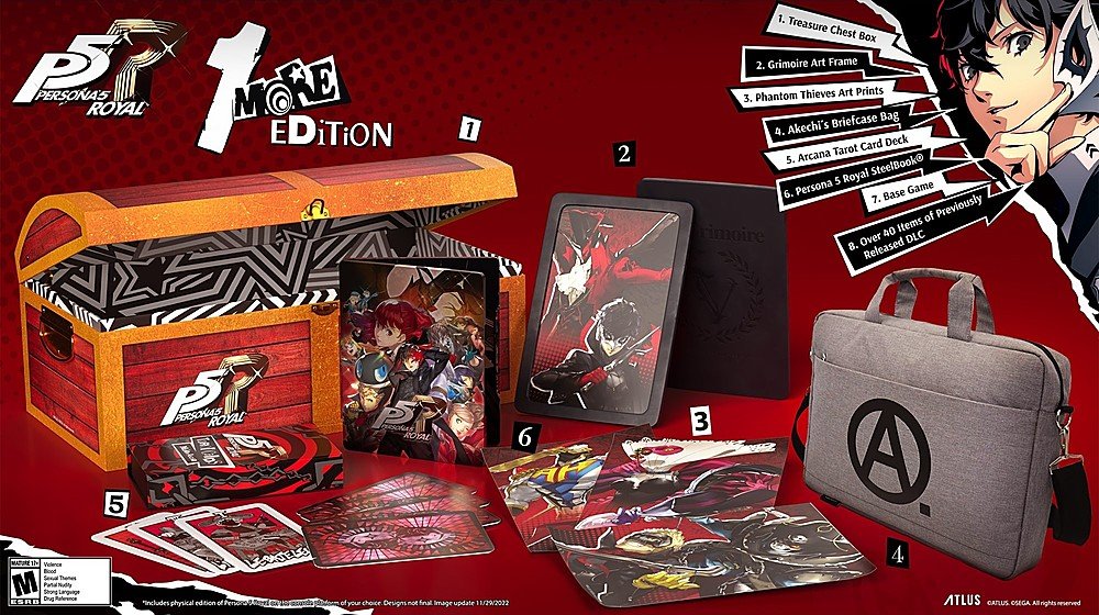 'Persona 5 Royal: 1 More Edition' Collector’s Bundle Now Available for Pre-Order: Here’s Where to Get It