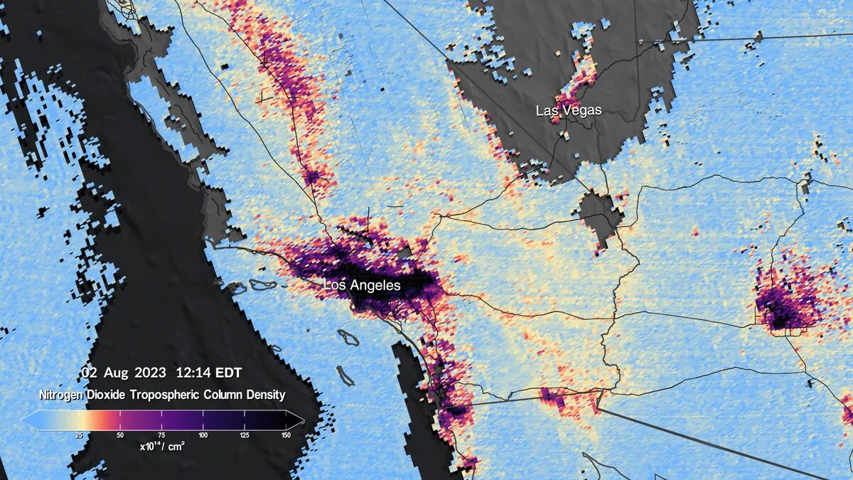 NASA Shares First Images from US Pollution-Monitoring Instrument