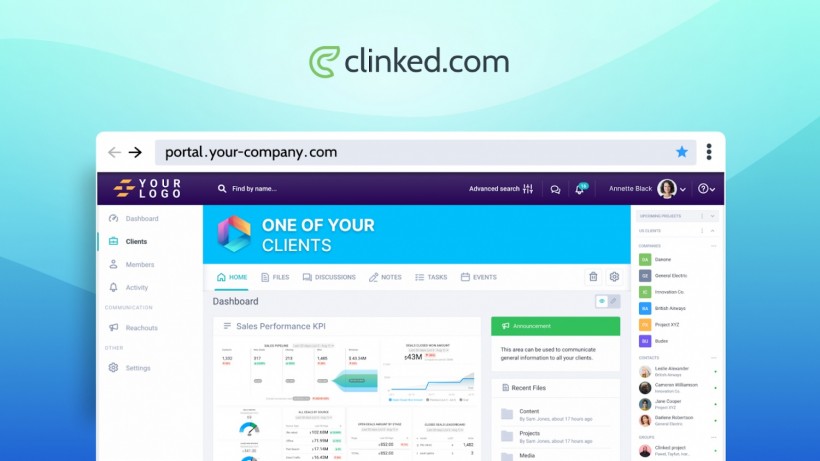 Clinked Client Portal