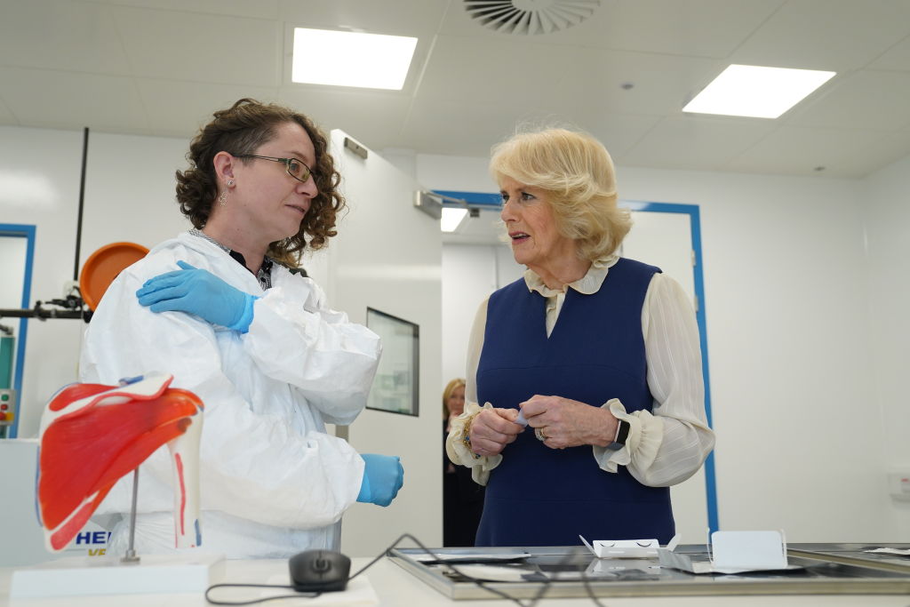 The Duchess of Cornwall Visits The University Of Oxford