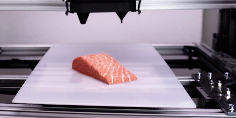 Vegan Salmon Filet becomes first 3D printed product available in supermarkets.