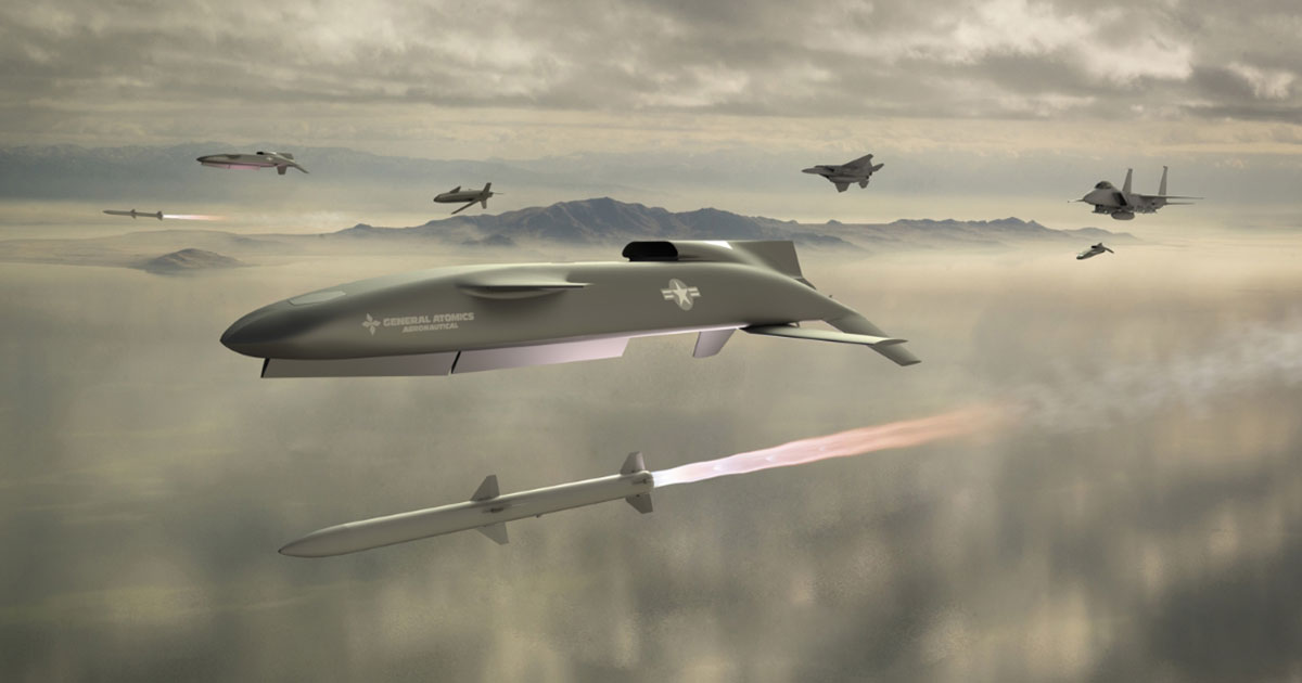 DARPA, General Atomics' LongShot Missile-Firing Drone Ready for Flight Testing