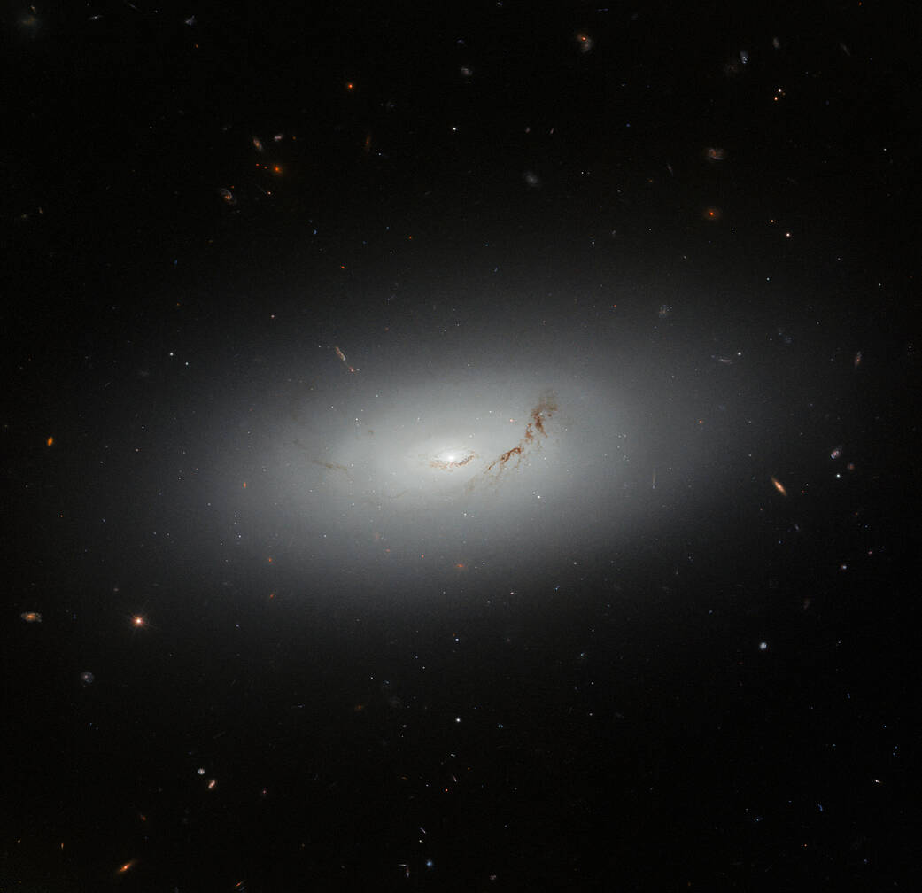 NASA's Hubble Space Telescope Catches Dreamy View of a Distant Galaxy
