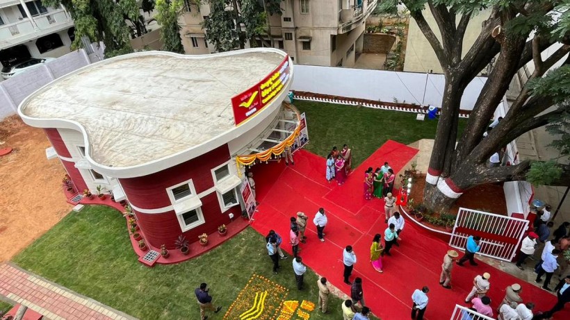 INDIA’S AND THE WORLD’S FIRST 3D PRINTED POST OFFICE MADE BY CONSTRUCTION GIANT L&T CONSTRUCTION PRAISED BY MODI, INDIA’S PRIME MINISTER