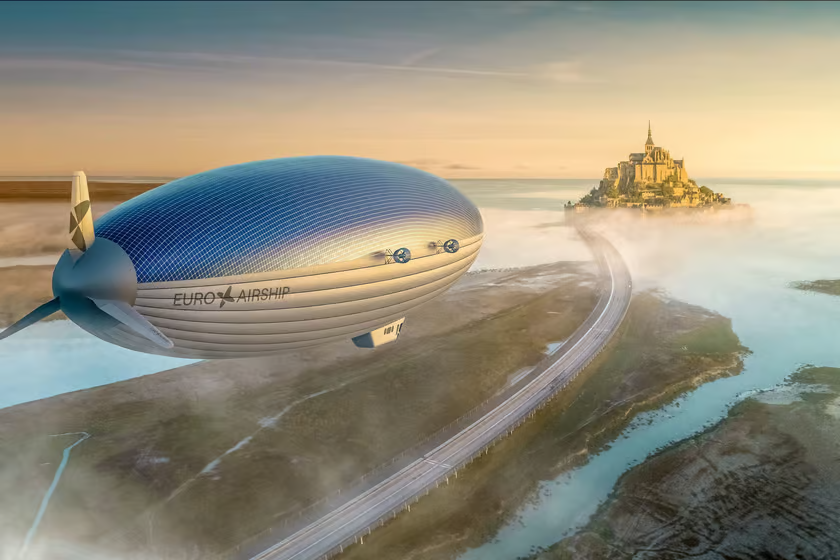 Giant Whale-Shaped Solar-Powered Airship to Make the World's First Zero-Carbon, Non-Stop Trip Around the Globe
