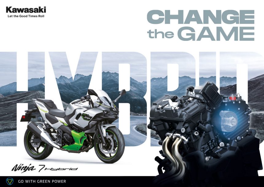 Kawasaki Debuts 'Ninja 7 HEV'—The World's First Hybrid Streetbike