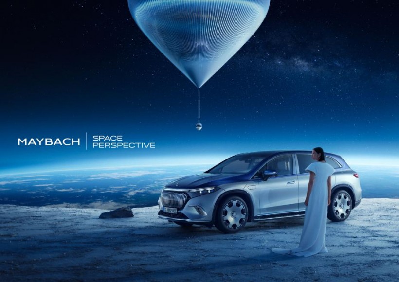 Mercedes Maybach teams with Space Perspective to offer a look into the beyond