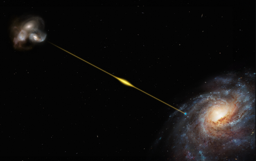 Astronomers Encounter Mysterious Fast Radio Burst From 8 Billion Years Ago