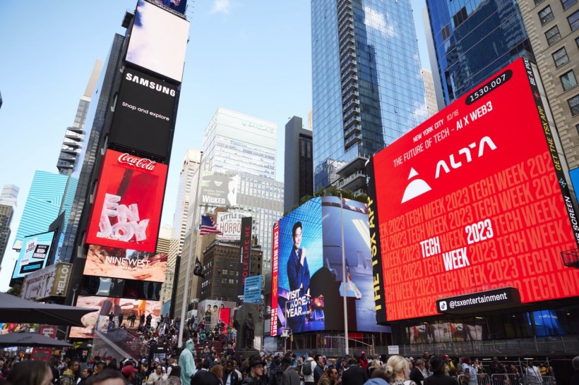 TimeSquare billboards were posted, and millions of residents and tourists were able to learn about the event.