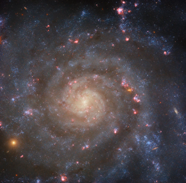Hubble Captures a Galaxy Face-On