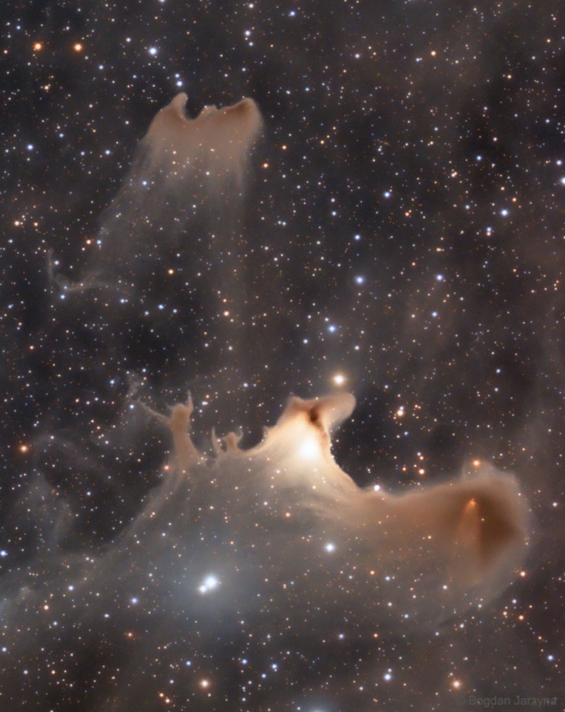 Reflections of the Ghost Nebula