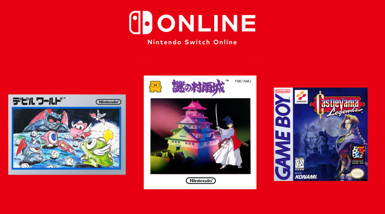 Nintendo Expands Switch Online with Classics: Castlevania Legends, Devil World, Murasame Castle Join Library!
