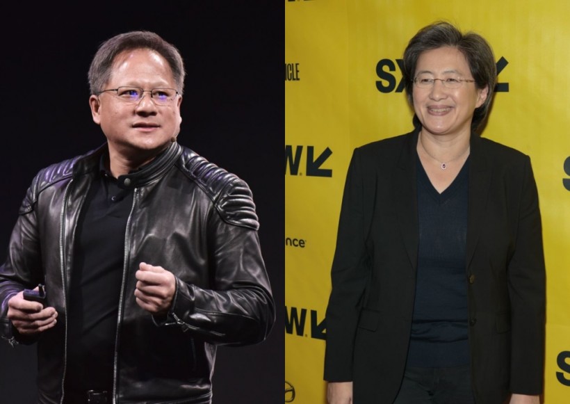CEOs of Nvidia and AMD, Jensen Huang and Lisa Su
