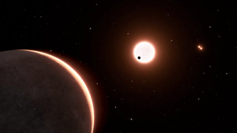 NASA’s Hubble Measures the Size of the Nearest Transiting Earth-Sized Planet