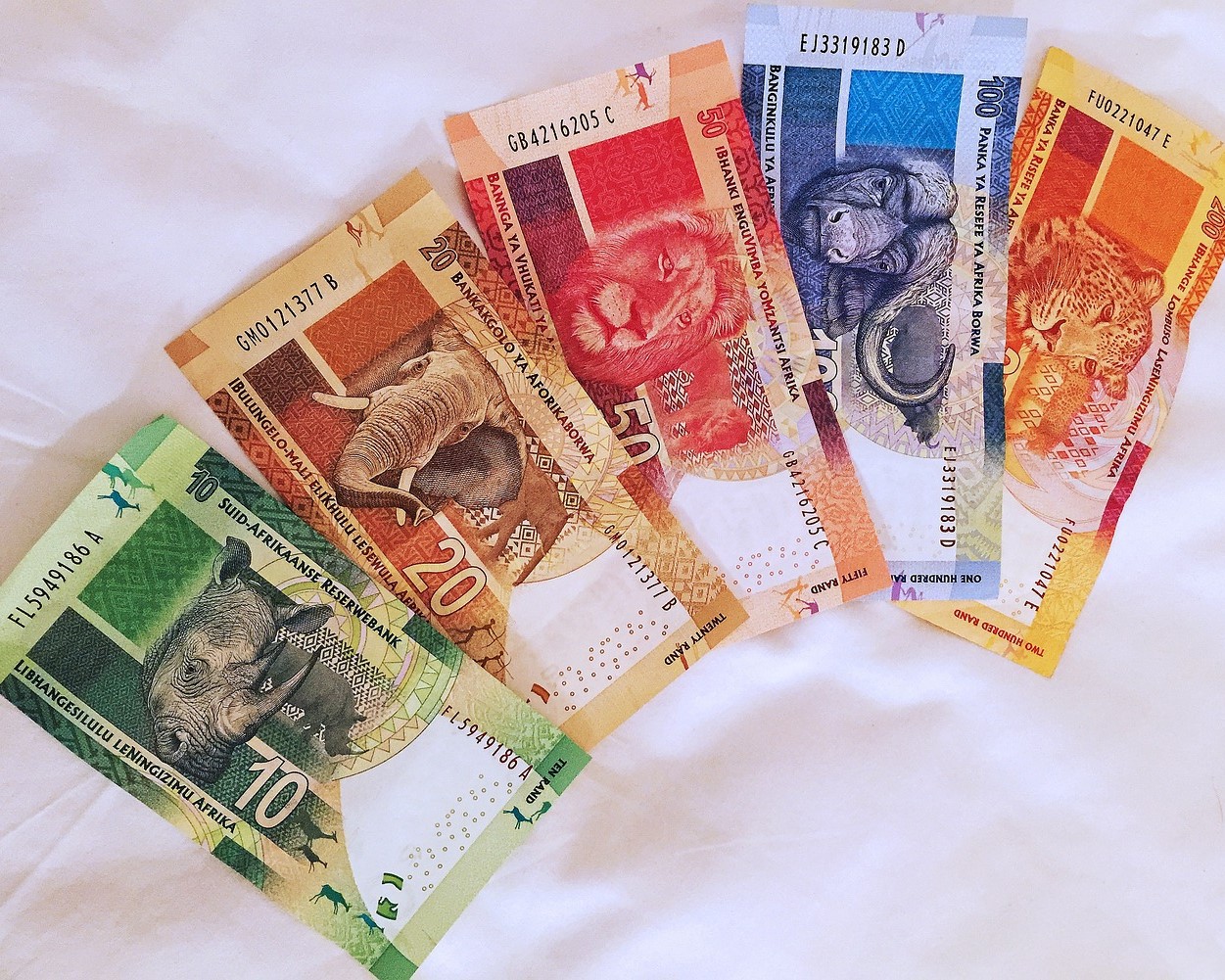 African currency, Currency, Notes