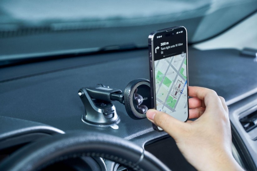 Drive Safe with the APPS2Car Magnetic Phone Holder for Car Dashboard Windshield iPhone Car Mount
