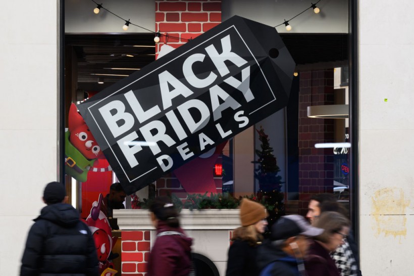 Black Friday Shoppers Hunt For Bargains Across The UK