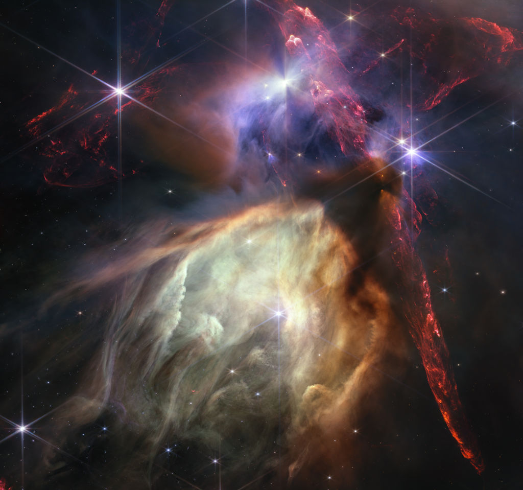 NASA's James Webb Space Telescope Captures Stunning Image of 'Hidden' Ghostlike Dusty Galaxy