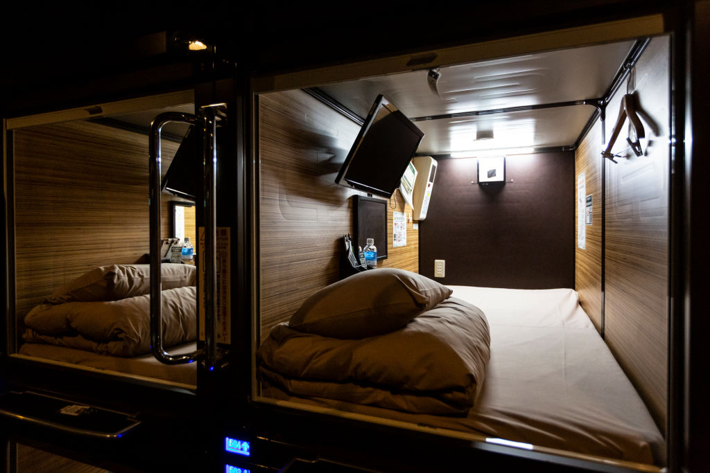 Capsule Hotel Converts Into Capsule Workspace To Survive