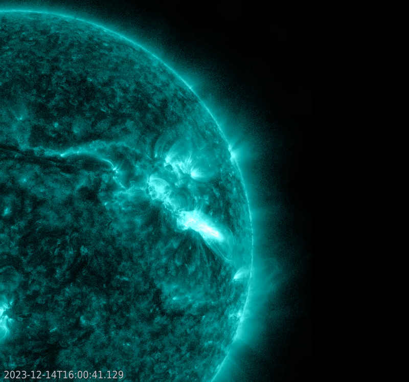 NASA Captures Image of Massive Solar Flare From the Sun Tech Times