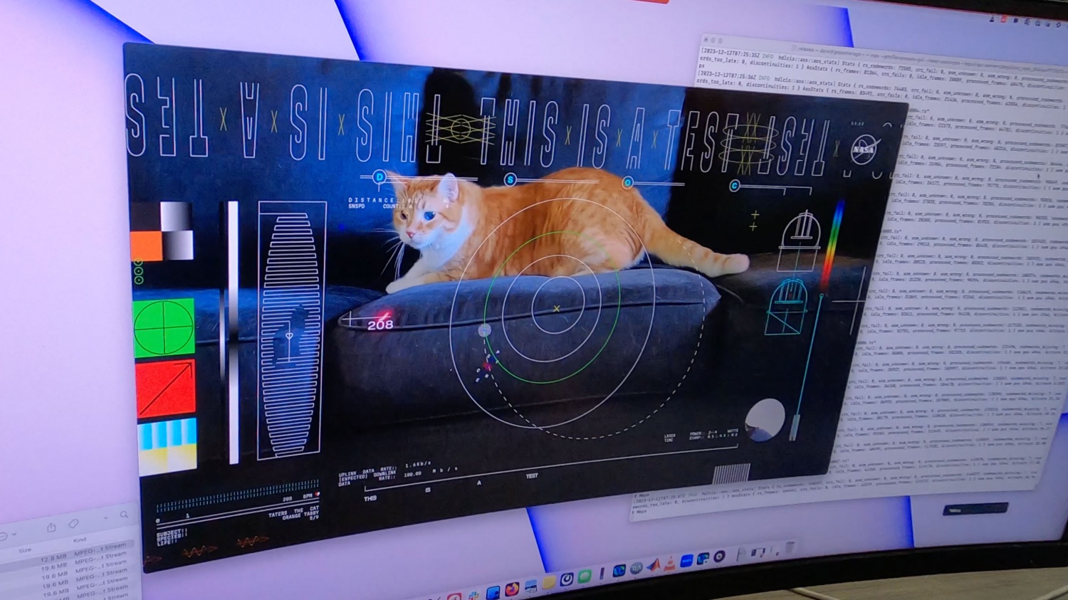 NASA Streams First Video From Deep Space via Laser; Short Clip Features Cat Named Taters