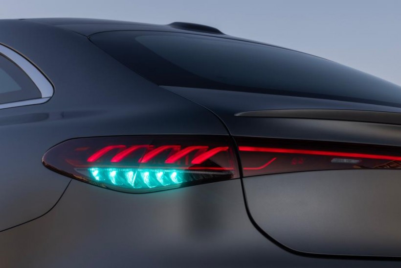 Mercedes-Benz Turquoise Taillights