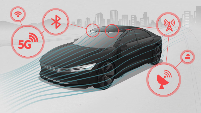 LG Unveils Transparent Antenna For Vehicles With Saint-Gobain Sekurit At CES 2024