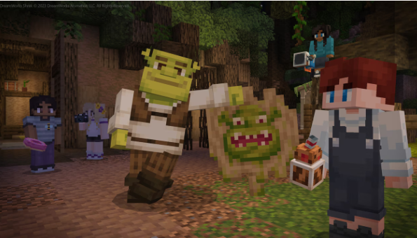 Minecraft x Universal Shrek