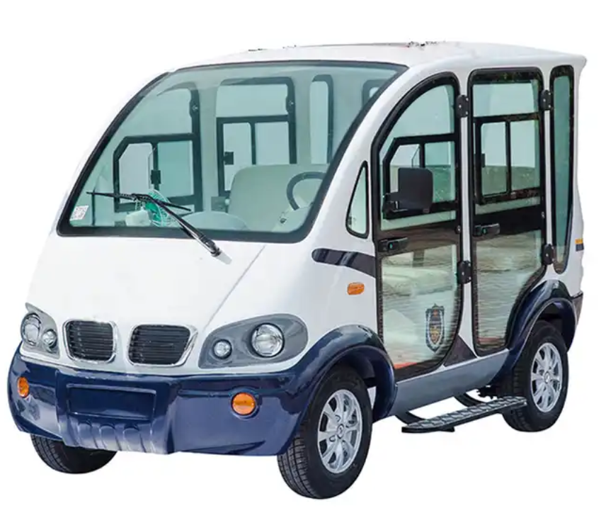Weird Alibaba EV: This 4-Seater Van Has Multiple Windows Instead of Doors