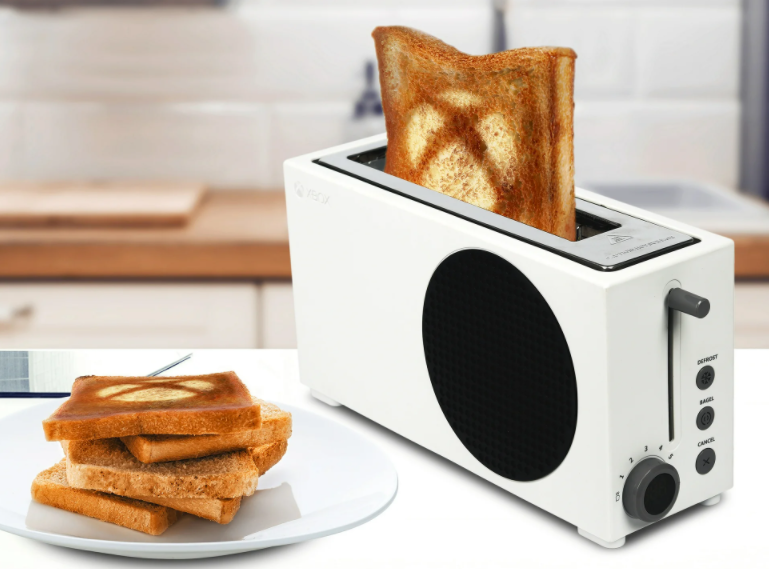 It's Not a Console: This Xbox Series S Toaster Will Burn an 'Xbox Logo' Onto Your Bread