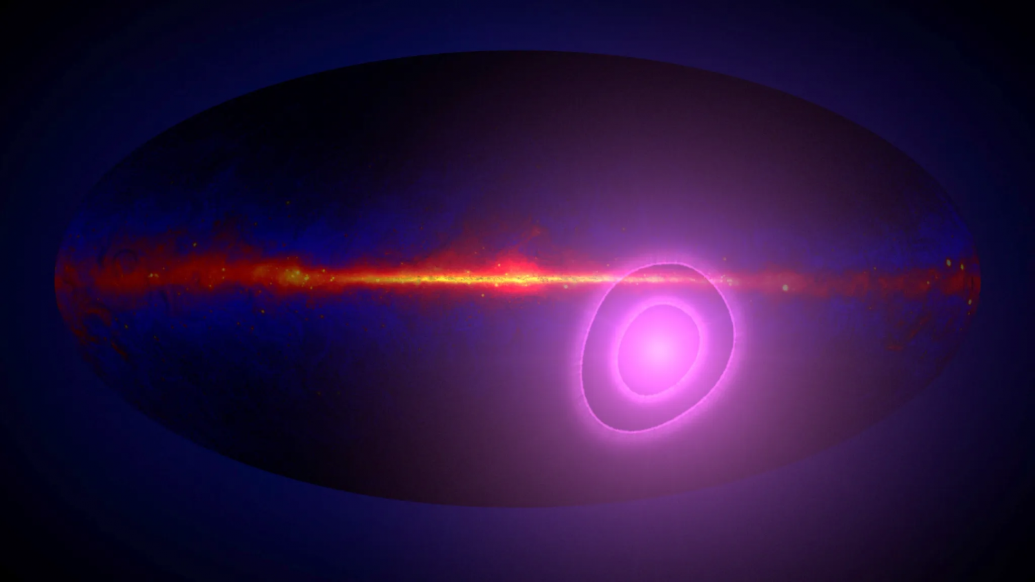 NASA's Fermi Detects Gamma-Ray Signal Outside Our Galaxy