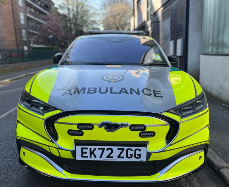 London Adds 12 More Ford All-Electric Ambulances in Latest 'Green' Move