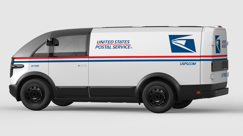 USPS Buys Six Canoo LDV Electric Vans, Switching to Clean Energy by